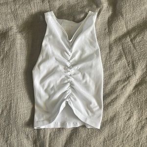 XS ruched seamless Free People tank